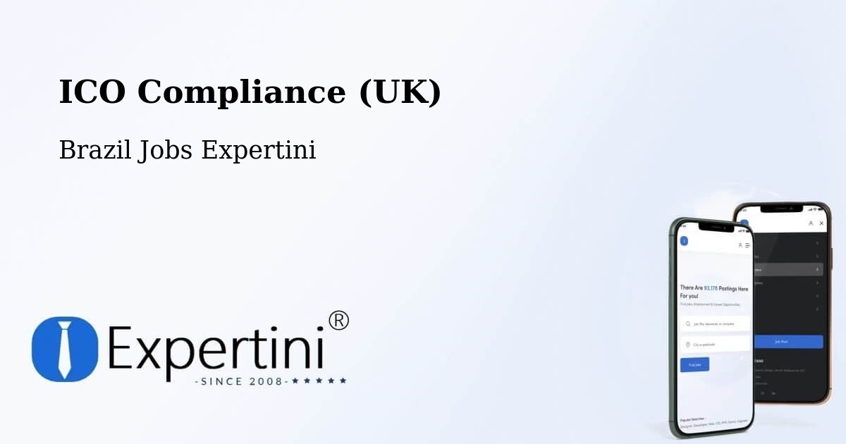 UK Data Protection & ICO Compliance – Cássia - Brazil Jobs Expertini