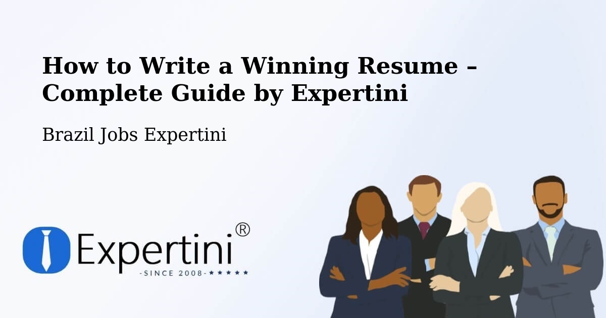 Resume Writing Guide for Job Seekers – Cássia - Cássia, Brazil Jobs Expertini